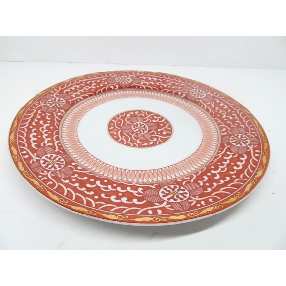 Georges Briard Imperial Brocade Akahi-Kinga Kulani 10 3/8" Porcelain Plate - Picture 7 of 9
